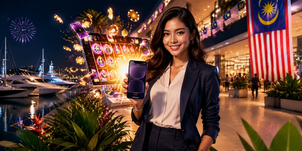 Pengguna Langkawi bermain slot melalui aplikasi telefon pintar